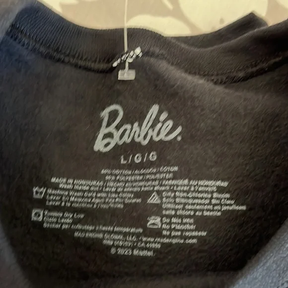 NWT Barbie sweatshirt - Picture 2 of 3